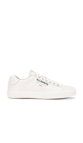 Zapatilla deportiva en color blanco talla 10 en - White. Talla 10 (también en 12, 13, 8, 9) - ALLSAINTS - Modalova