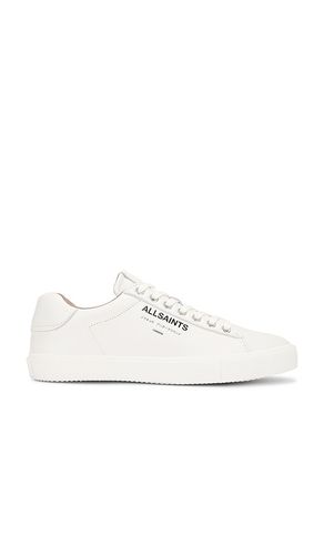 Zapatilla deportiva en color blanco talla 10 en - White. Talla 10 (también en 13, 8) - ALLSAINTS - Modalova