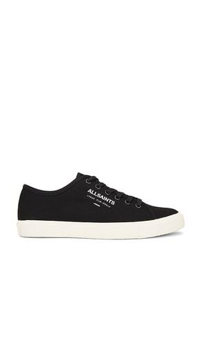 Underground Canvas Low Top in . Taglia 11, 12, 7, 8 - ALLSAINTS - Modalova