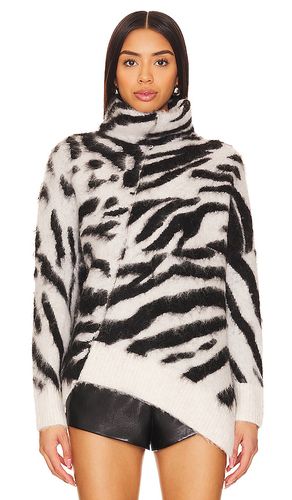 Lock Zebra Roll Neck Sweater in . Size M, S, XS - ALLSAINTS - Modalova