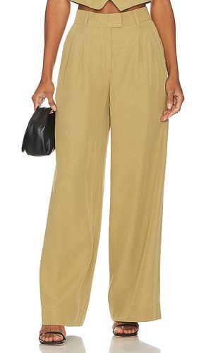 Pantalón con trabillas deri lyn en color beige talla 10 en - Beige. Talla 10 (también en 12, 2, 6, 8) - ALLSAINTS - Modalova