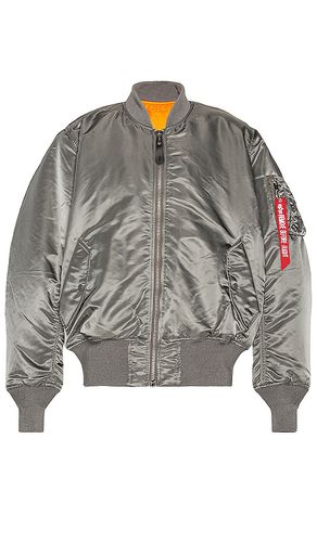 Chaqueta ma-1 en color gris talla L en - Grey. Talla L (también en M, S, XL, XS) - ALPHA INDUSTRIES - Modalova