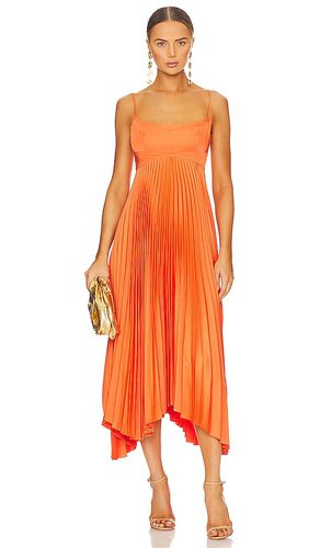 Vestido hollie en color naranja talla 0 en - Orange. Talla 0 (también en 14) - A.L.C. - Modalova