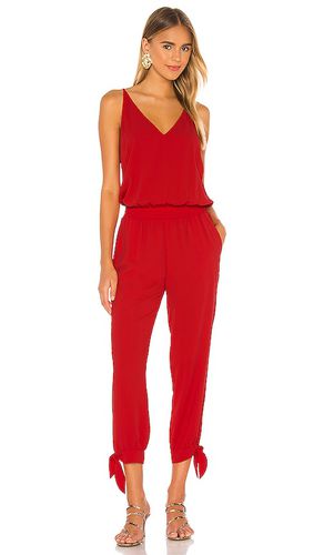 Seville jumpsuit en color rojo talla L en - Red. Talla L (también en M, S, XL, XS) - Amanda Uprichard - Modalova