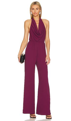 Gracia jumpsuit en color burgundy talla L en - Burgundy. Talla L (también en S, XS) - Amanda Uprichard - Modalova
