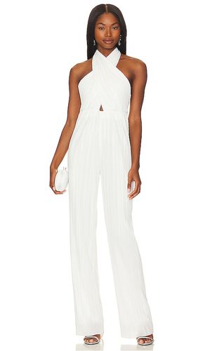 Rivera jumpsuit en color talla L en - White. Talla L (también en M, S, XL, XS) - Amanda Uprichard - Modalova