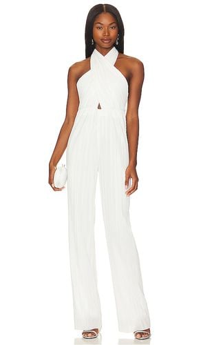 Rivera jumpsuit en color talla L en - White. Talla L (también en XL, XS) - Amanda Uprichard - Modalova