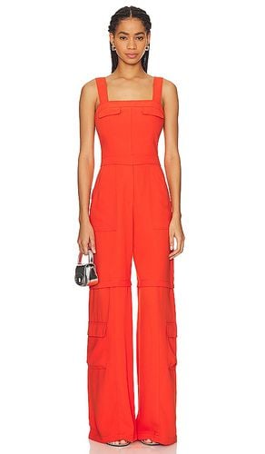 Frida jumpsuit en color naranja talla M en - Orange. Talla M (también en S, XL, XS) - Amanda Uprichard - Modalova