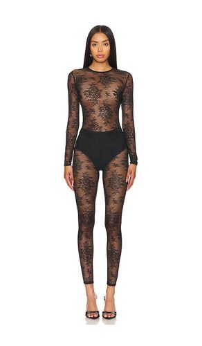 Caresha catsuit en color negro talla M en - Black. Talla M (también en L, S) - Amanda Uprichard - Modalova