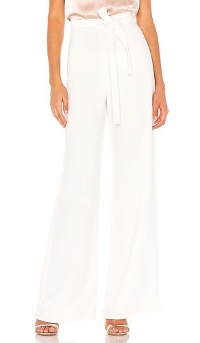 Pantalón pierna ancha ariya en color blanco talla L en - White. Talla L (también en M, XS) - Amanda Uprichard - Modalova