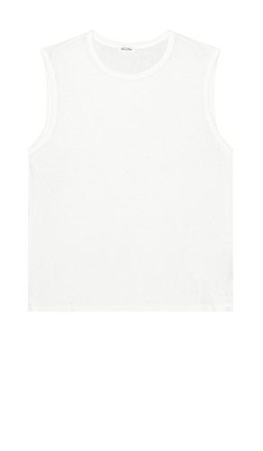 Camiseta tirantes en color blanco talla L en - White. Talla L (también en M, S, XL) - American Vintage - Modalova
