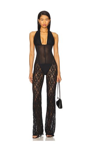 Lace Jumpsuit in . Size M, S, XS - AMOR MIA - Modalova