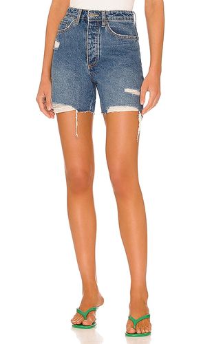 Short vaquero bella en color azul talla 24 en Worn en Indigo - Blue. Talla 24 (también en 25) - AMUSE SOCIETY - Modalova