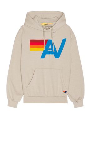 Logo pullover hoodie in color beige size L in - Beige. Size L (also in M, S, XL/1X) - Aviator Nation - Modalova