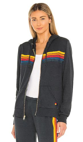 Stripe hoodie in color black size M in - Black. Size M (also in L, S, XL, XS) - Aviator Nation - Modalova