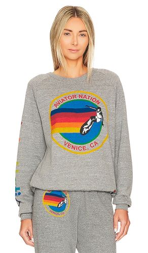 Sudadera en color gris talla XS en - Grey. Talla XS (también en S, M) - Aviator Nation - Modalova