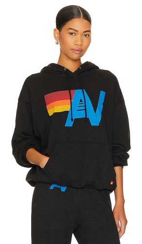 Sudadera con capucha y logo en color talla L en - Black. Talla L (también en M, S, XL, XS) - Aviator Nation - Modalova