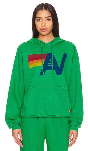 Pullover logo hoodie in color green size S in - Green. Size S (also in XS) - Aviator Nation - Modalova