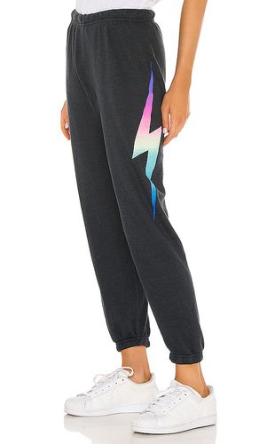 Pantalón deportivo bolt en color charcoal talla XS en - Charcoal. Talla XS (también en S, M, L) - Aviator Nation - Modalova