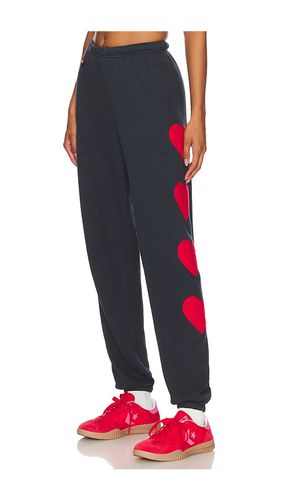 Heart Embroidery Sweatpant in . Size M, S, XS - Aviator Nation - Modalova