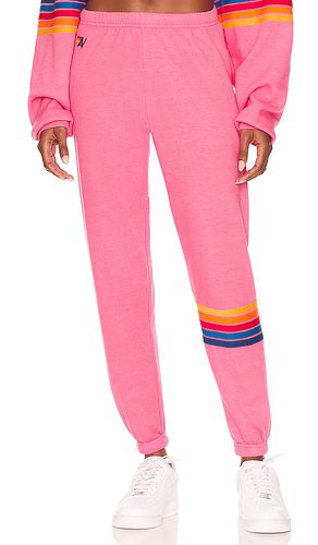 Rainbow Stitch Sweatpants in . Size S - Aviator Nation - Modalova