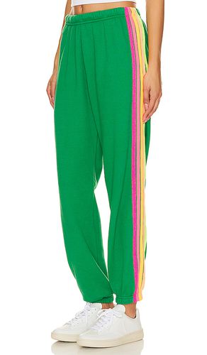 Pantalón deportivo 5 stripe en color verde talla L en - Green. Talla L (también en M, S, XL, XS) - Aviator Nation - Modalova