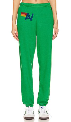 Pantalón deportivo logo en color verde talla L en - Green. Talla L (también en M, S, XS) - Aviator Nation - Modalova