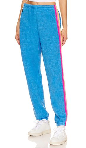 X Revolve 5 Stripe Sweatpant in . Taglia M, S, XS - Aviator Nation - Modalova