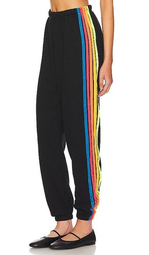 Pantalón 5 stripe en color negro talla L en & - . Talla L (también en M, S, XS) - Aviator Nation - Modalova