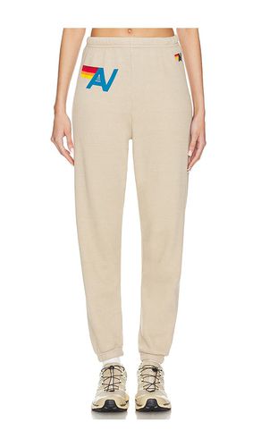 Pantalón deportivo logo womens en color crema talla L en - Cream. Talla L (también en M, S, XL, XS) - Aviator Nation - Modalova