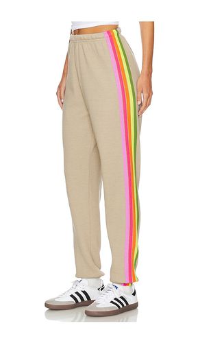 Pantalón deportivo 5 stripe en color beige talla L en & - Beige. Talla L (también en M, S, XL, XS) - Aviator Nation - Modalova