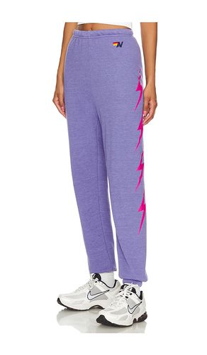 Pantalón deportivo bolt 4 en color lavanda talla L en / - . Talla L (también en M, S, XL, XS) - Aviator Nation - Modalova