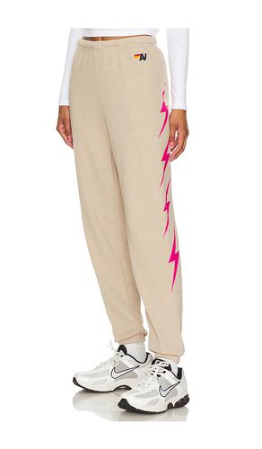 Pantalón deportivo bolt 4 en color beige talla L en & - Beige. Talla L (también en M, S, XL, XS) - Aviator Nation - Modalova