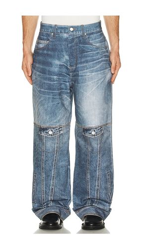 Custom-Like Printed Denim Pants in . Size 32. Also in 34, 36 - Andersson Bell - Modalova
