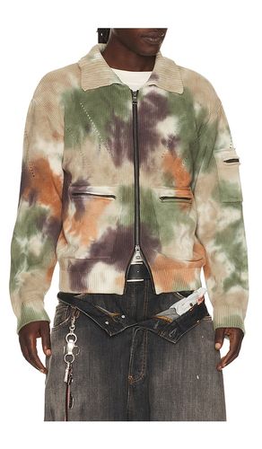 Multi Dyed Knit Zip Up Sweater in . Size M. Also in L - Andersson Bell - Modalova