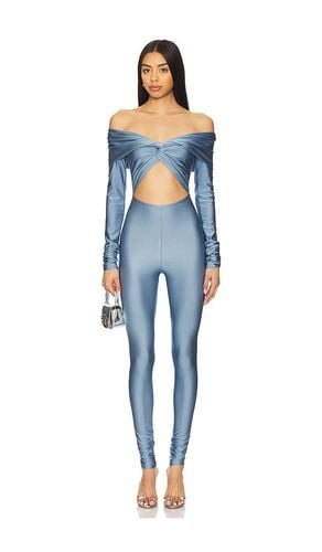 Kendall jumpsuit en color azul talla 40/S en - Blue. Talla 40/S (también en 42/M, 44/L) - The Andamane - Modalova