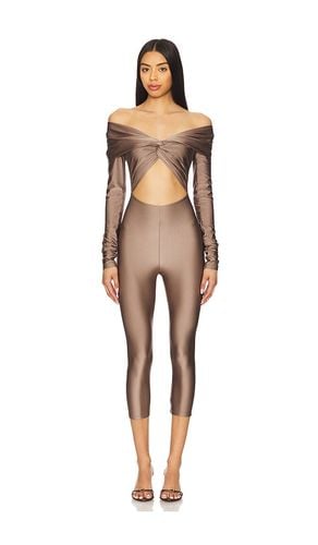 Jumpsuit capri kendall en color marrón talla 40/S en - Brown. Talla 40/S (también en 38/XS, 42/M, 44/L) - The Andamane - Modalova