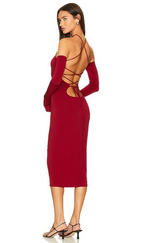 Vestido midi maddy en color rojo talla 38 en - Red. Talla 38 (también en 40, 42) - The Andamane - Modalova