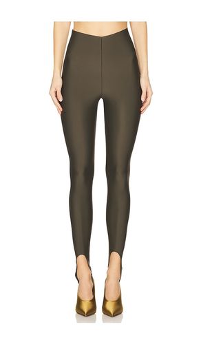 Holly Stirrup Leggings in Khaki in . Size 40/S, 42/M - The Andamane - Modalova