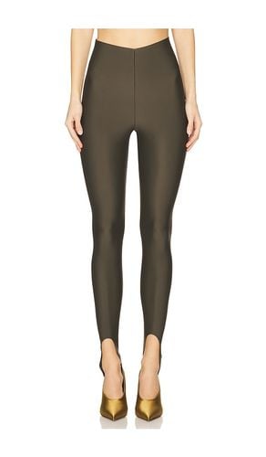 Holly Stirrup Leggings in Khaki in . Taglia 40/S, 42/M - The Andamane - Modalova