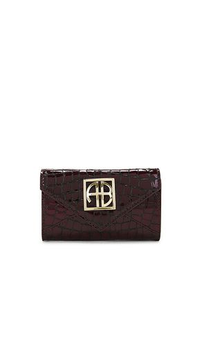 Cartera elly en color burgundy talla all en - Burgundy. Talla all - ANINE BING - Modalova