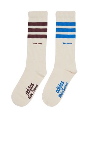 Calcetines 3s en color blanco talla L en - White. Talla L (también en M, S, XL) - adidas by Wales Bonner - Modalova