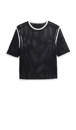 Camiseta en color negro talla L en & Night Indigo - Black. Talla L (tambi - adidas by Wales Bonner - Modalova