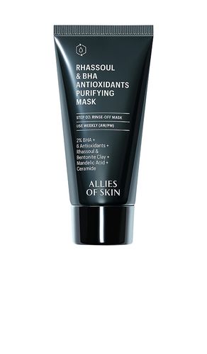 Mascarilla purificante rhassoul & bha antioxidants purifying mask en color belleza: na talla all en / - Beauty: NA. Ta - Allies of Skin - Modalova