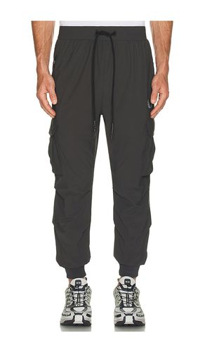 Tetra lite cargo high rib jogger in color charcoal size L in - Charcoal. Size L (also in M, S, XL/1X) - ASRV - Modalova
