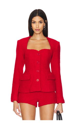 X revolve rivka blazer en color talla M en - Red. Talla M (también en L, S, XL) - ASTR the Label - Modalova