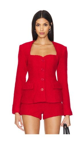 X revolve rivka blazer en color talla XL en - Red. Talla XL (también en L) - ASTR the Label - Modalova