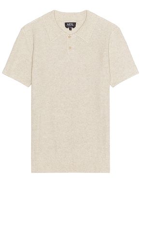 Camisa en color crema talla L en - Cream. Talla L (también en M) - A.P.C. - Modalova