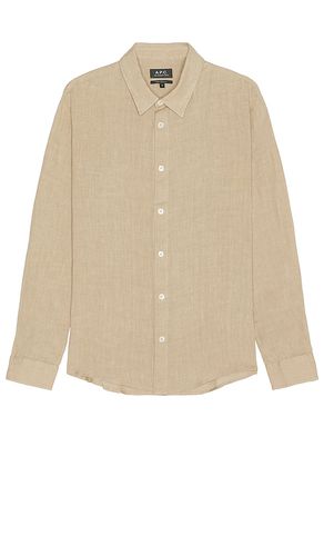 Chemise Cassel Logo in . Taglia S - A.P.C. - Modalova