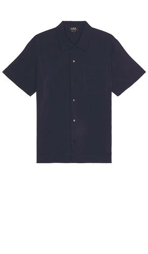 Camisa en color azul marino talla L en - Navy. Talla L (también en M, S, XL) - A.P.C. - Modalova